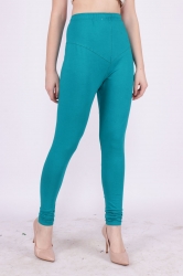 Teal Blue Churidar Leggings